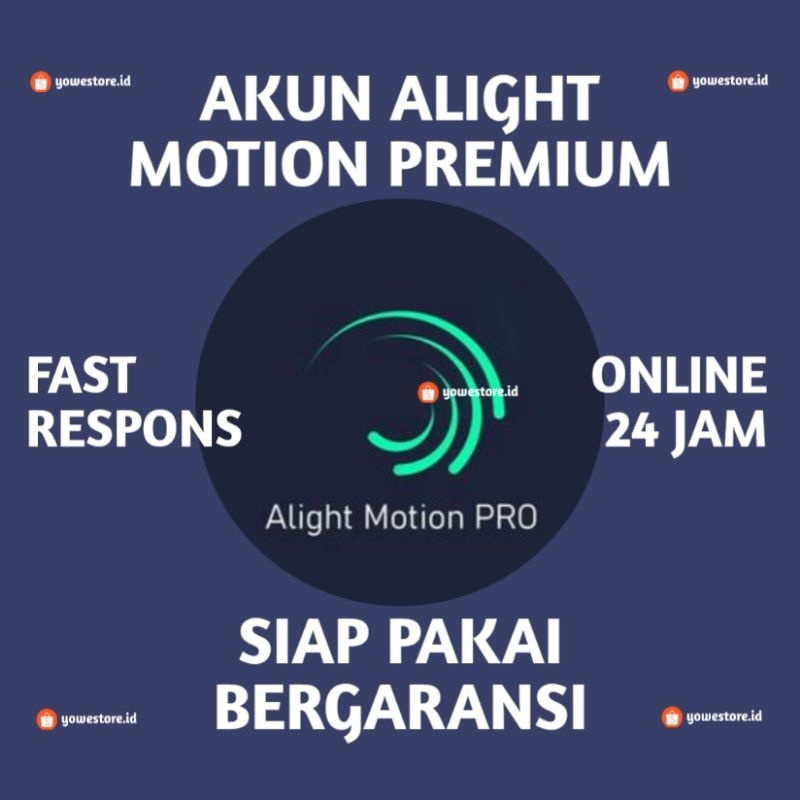 Alight Motion Pro Premium 1 Tahun Original Private Legal Bergaransi