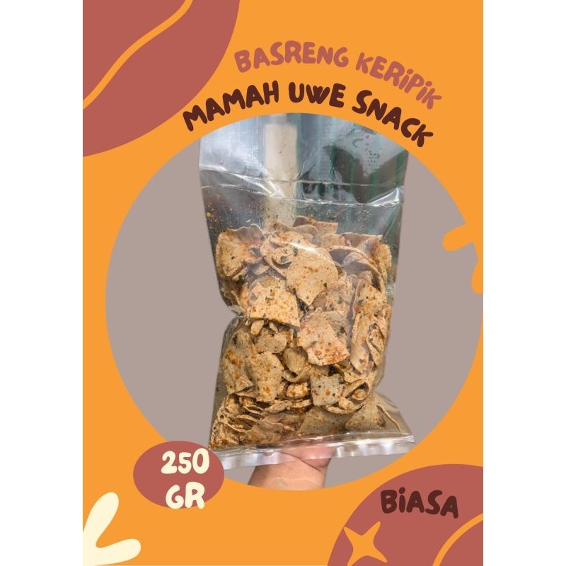 

basreng keripik 250gr mamah uwe snack