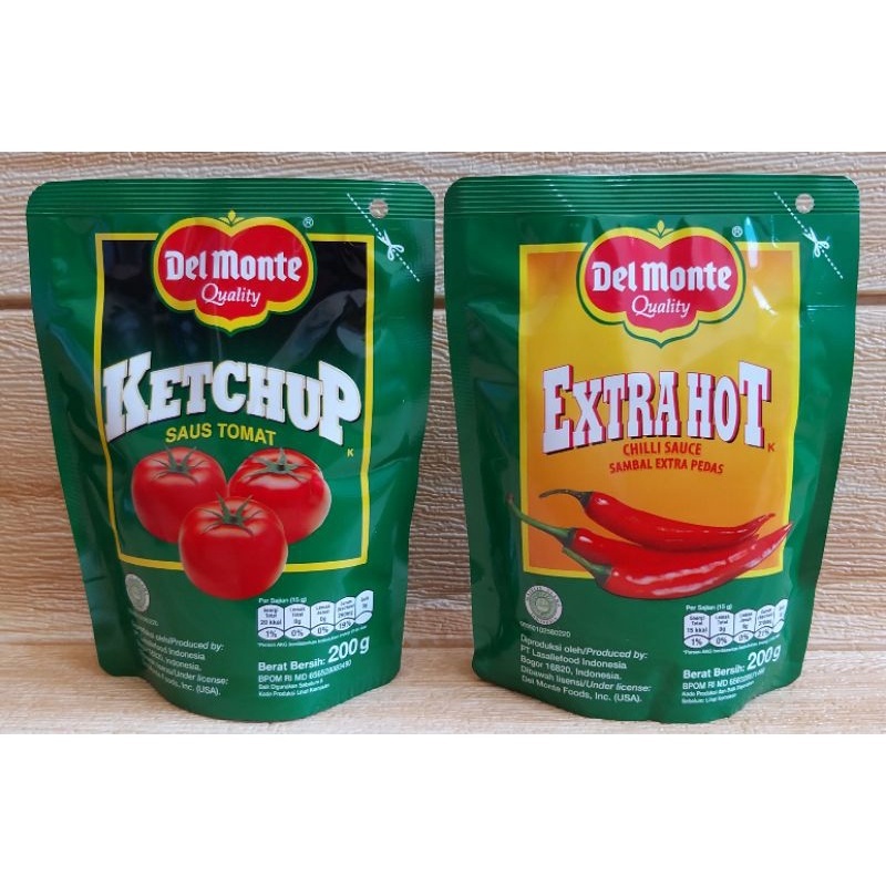 

Saos Tomat Sambal Extra Hot Barbeque Spaghetti Delmonte Pouch 200gr