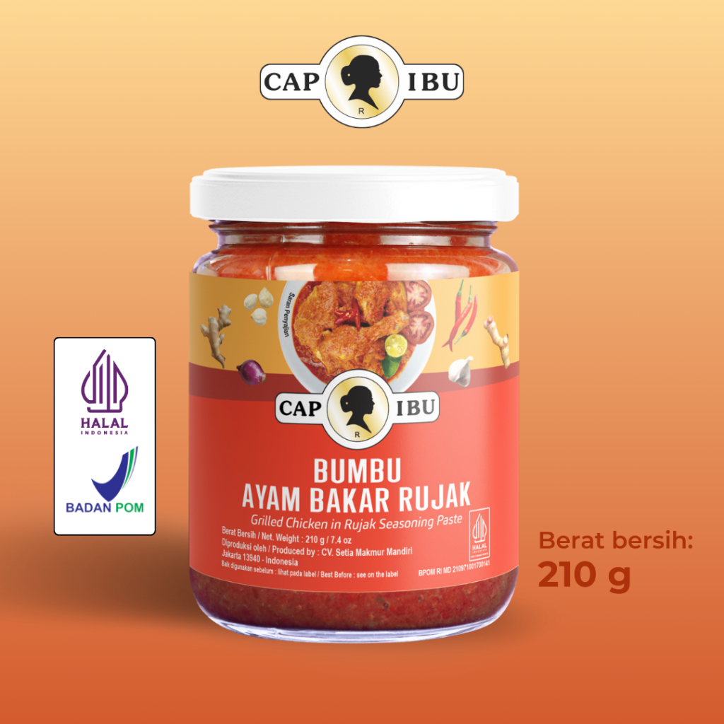 

CAP IBU Bumbu Ayam Bakar Rujak