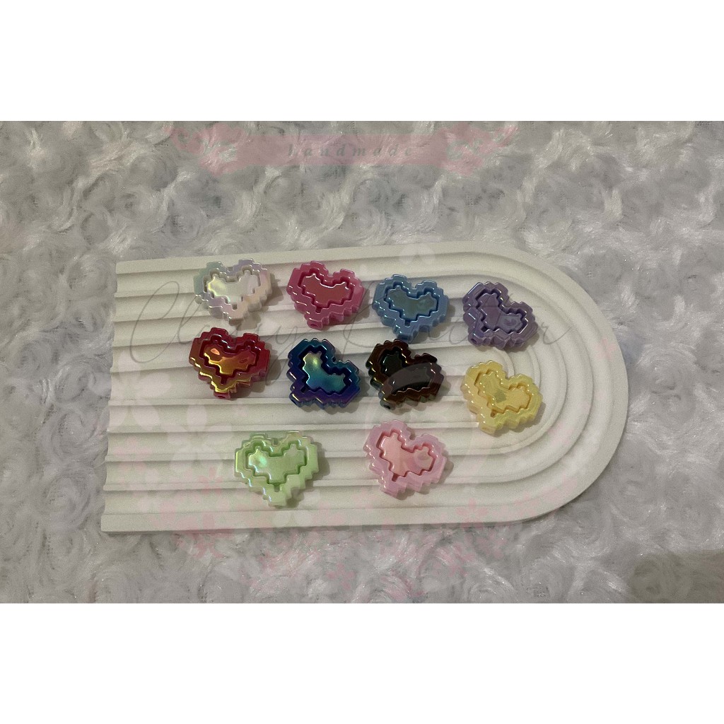 1 PCS Kode CK-016 Love Lego UV - Beads Import - Manik Import -  Acc GantunganTas