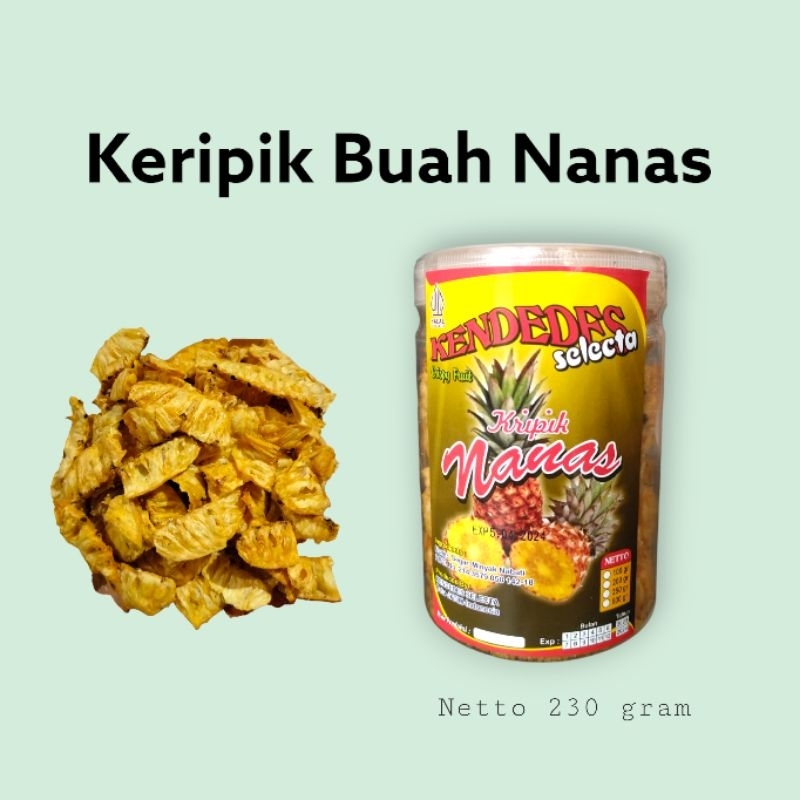 

Keripik nanas toples 230gr