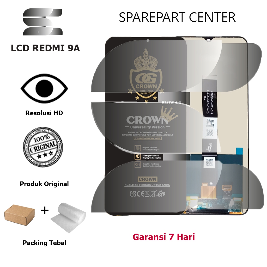 LCD TOUCHSCREEN REDMI 9A / REDMI 9C / REDMI 10A ORIGINAL FULLSET