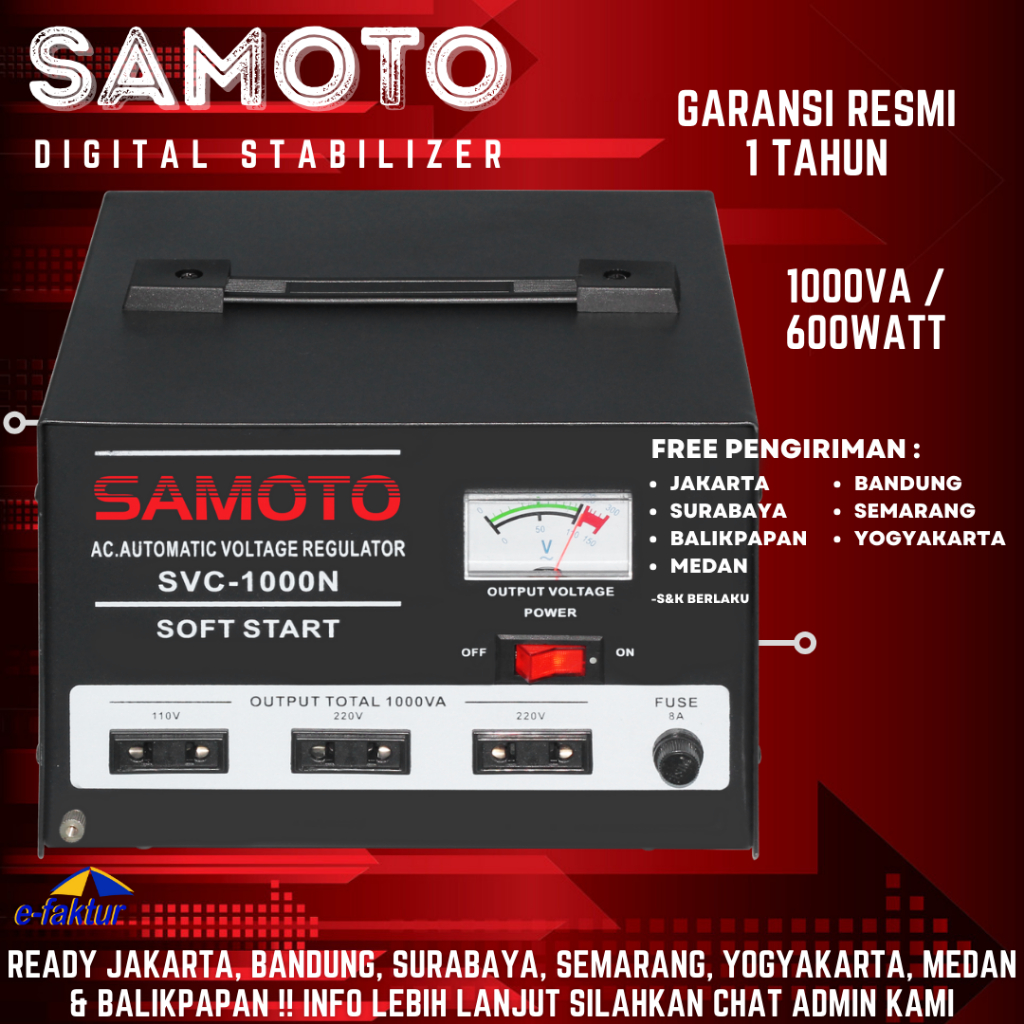 STABILIZER SAMOTO 1000VA