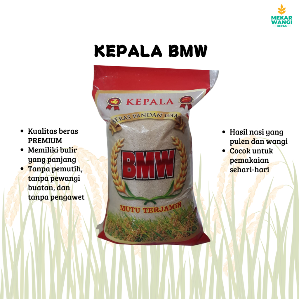 

BERAS KEPALA BMW 20KG