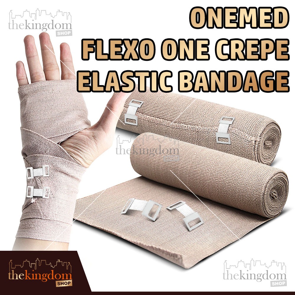 Onemed Flexo One Crepe Elastic Bandage Perban Kain Karet Patah Tulang P3K