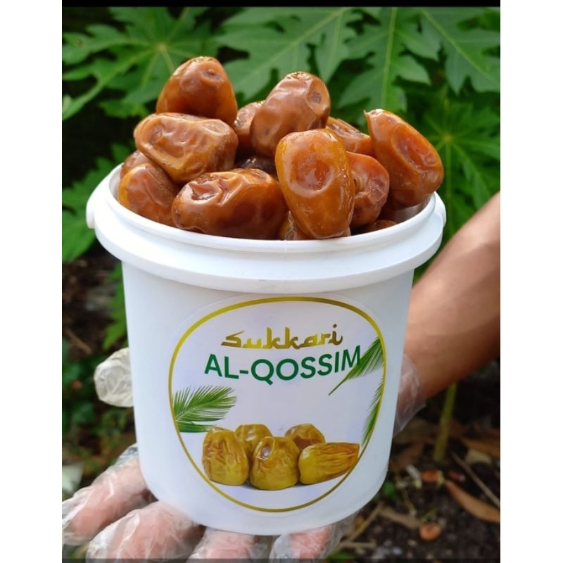 

KING DATES SUKKARI AL QOSSIM - Kurma Sukkari Ember, nett 800 gr | Brand Al Qossim - STOK TERBARU