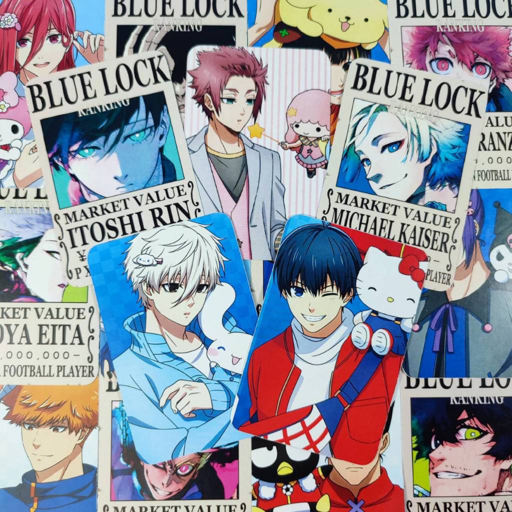 Photocard Anime Blue Lock - Kartu Anime karakter Nagi Bachira Kaiser