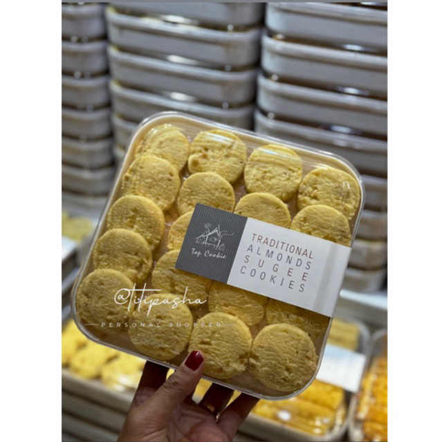 

TOP COOKIE MALASYIA (ALMOND SUGEE COOKIE)