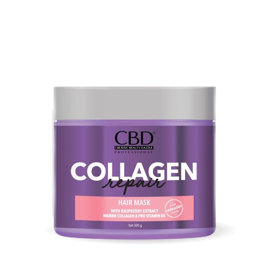 CBD COLLAGEN HAIR MASK 500GR (UNGU)