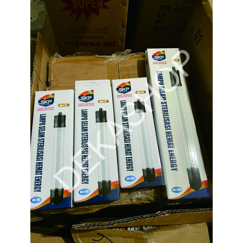Lampu UV Akuarium SKP UV 7 Watt, 9 Watt, 11Watt, 20 Watt Sakkai Pro