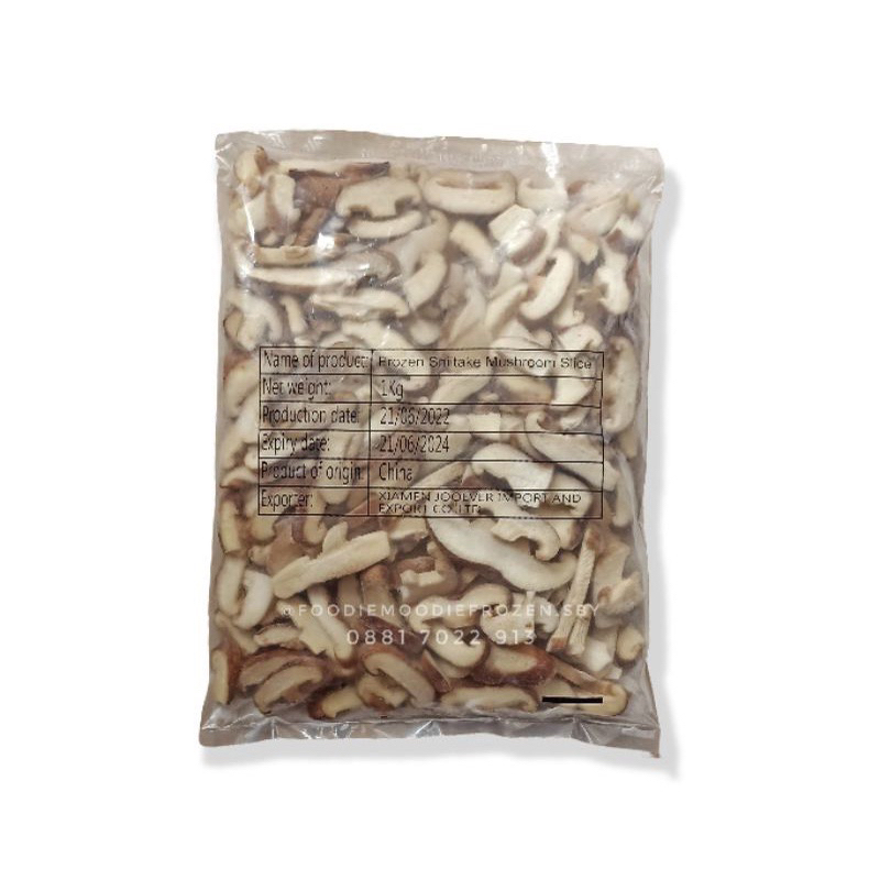 

jamur shitake frozen 1 kg