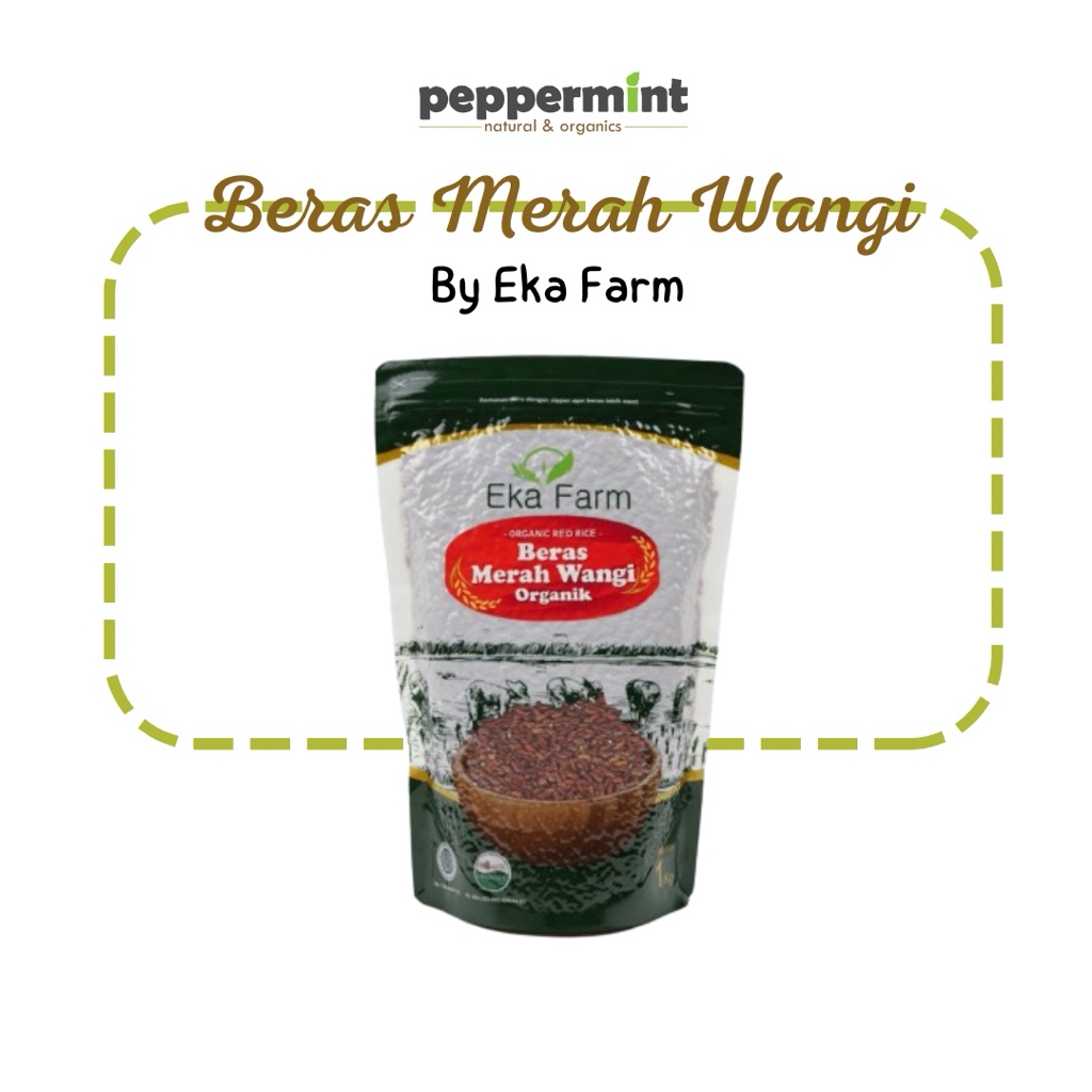 

Eka Farm Berah Merah Wangi Organik (1 kg) / Beras Merah