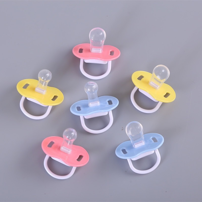 (Free Penutup) Empeng Bayi Anak | Empeng Dot Tutup Pegangan | Empeng Baby Bulat Silikon Murah | Dot 