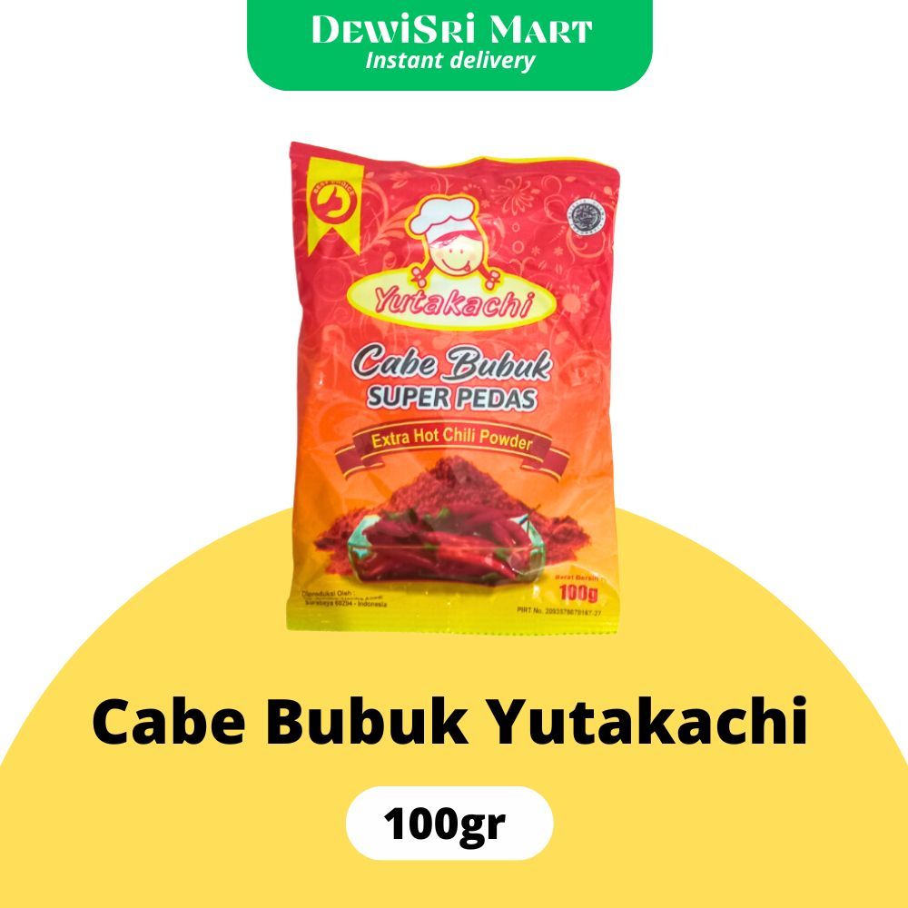 

Cabe bubuk Yutakachi 100gr - Dewi Sri Mart