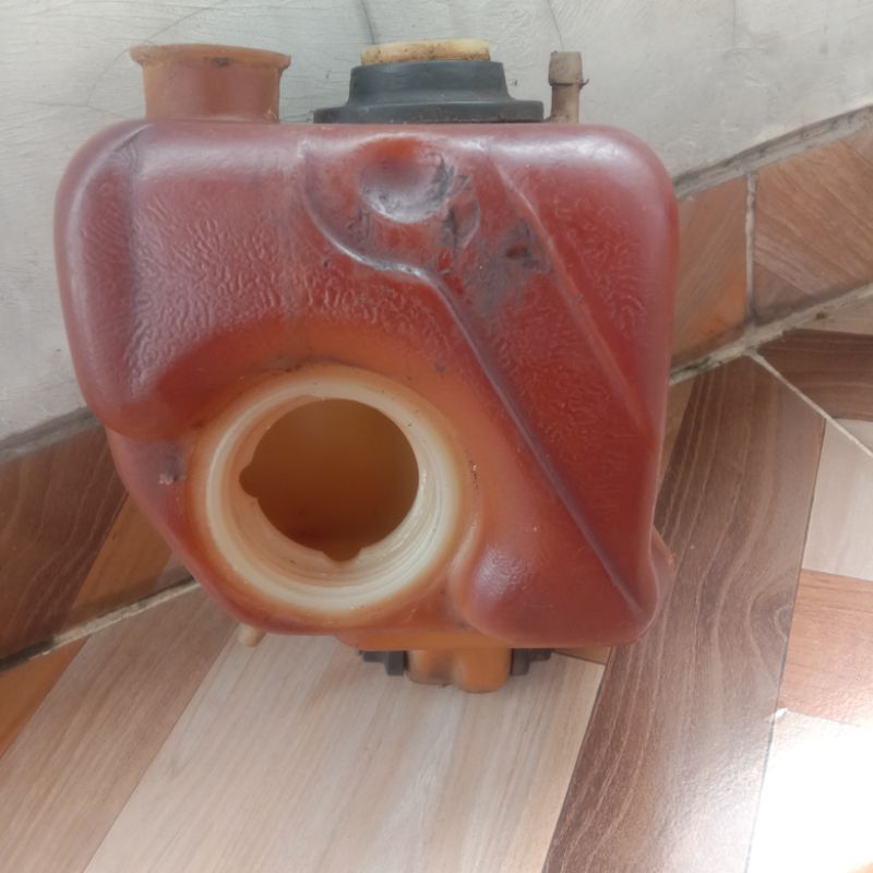 botol oli RX-King cobra lama wadah oli reservoir oil lubricant tempat kempis kobra Ori