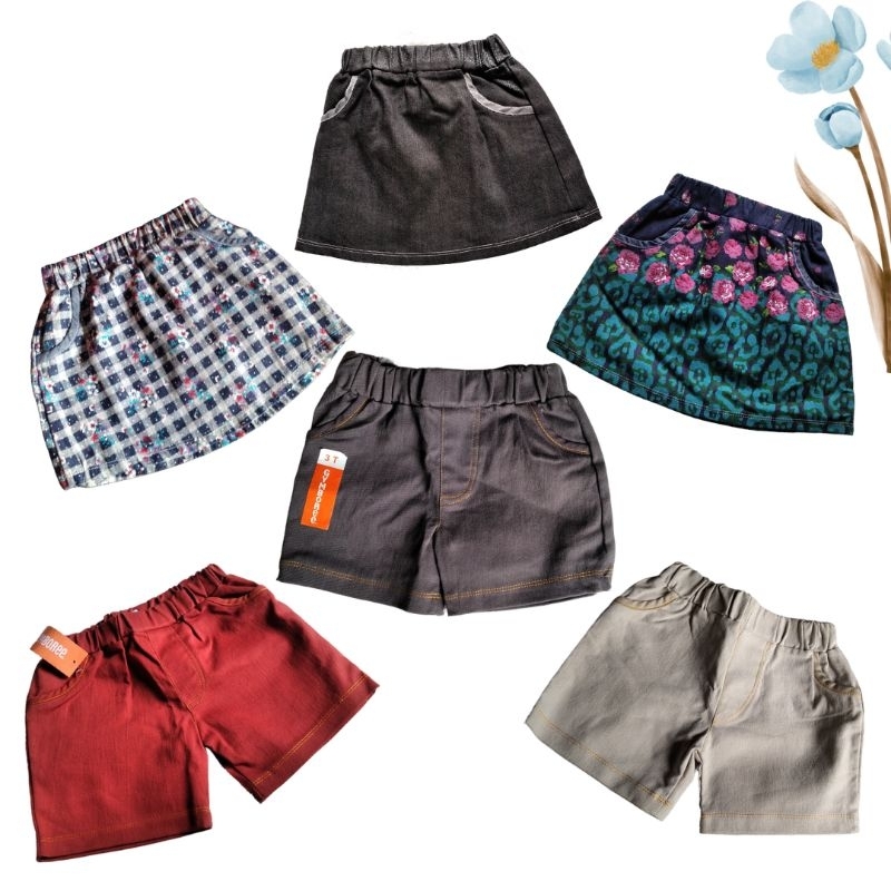 Hot pant dan rok gymboree