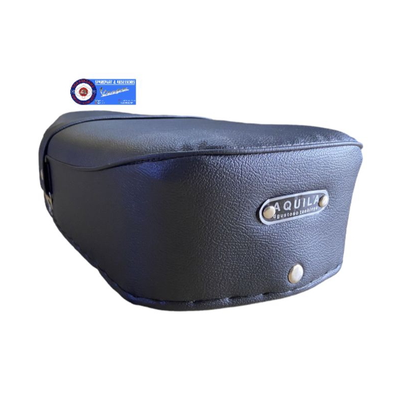 JOK TEBAL VESPA SUPER, SEPRINT, PX, PS, EXCEL, EXLUSIVE PANJANG AQUILA PER HITAM