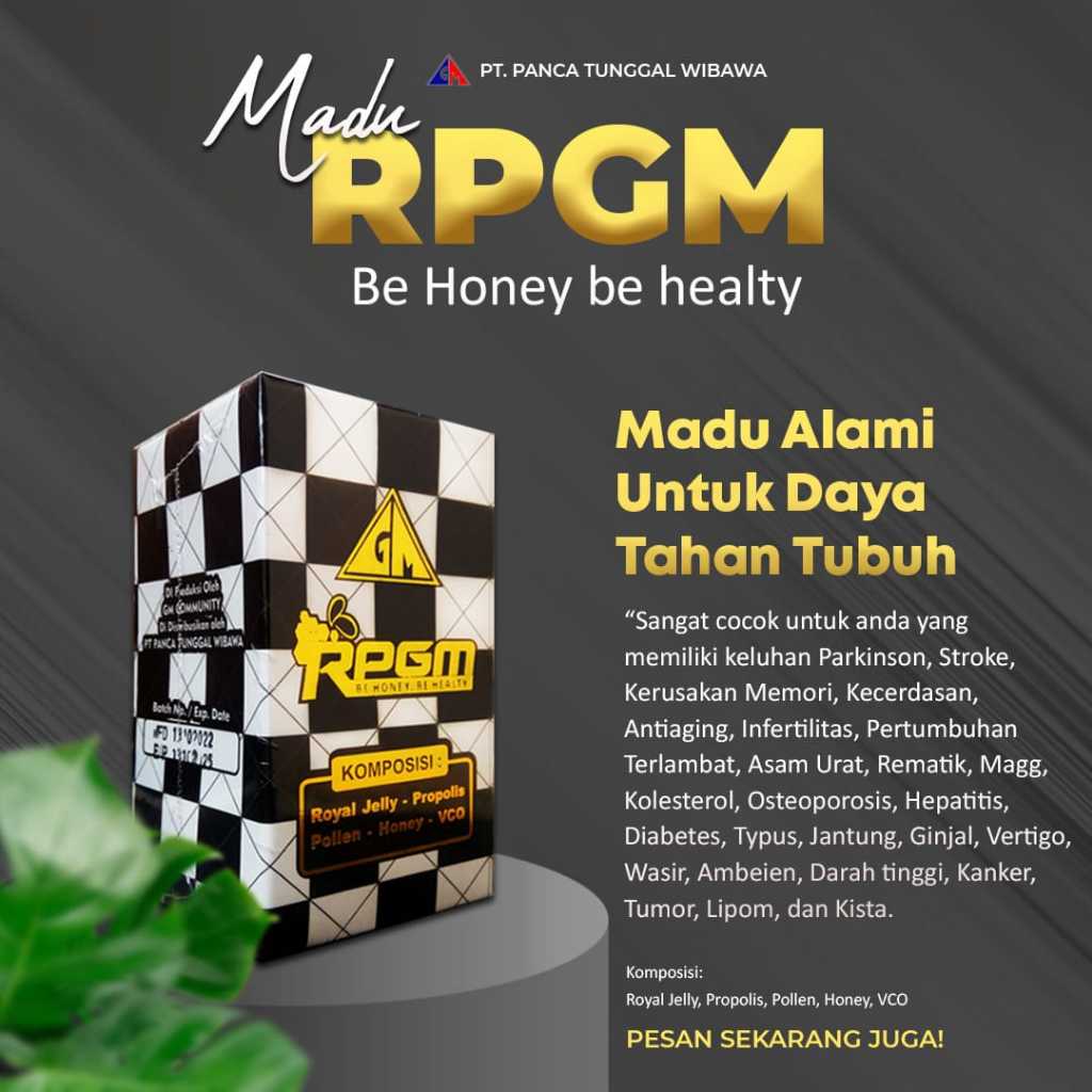 Madu RPGM menyehatkan