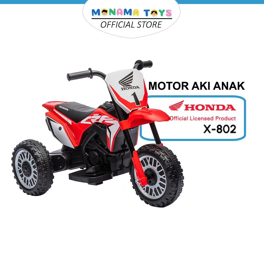 Mainan Motor Aki Anak Honda CRF PMB X802