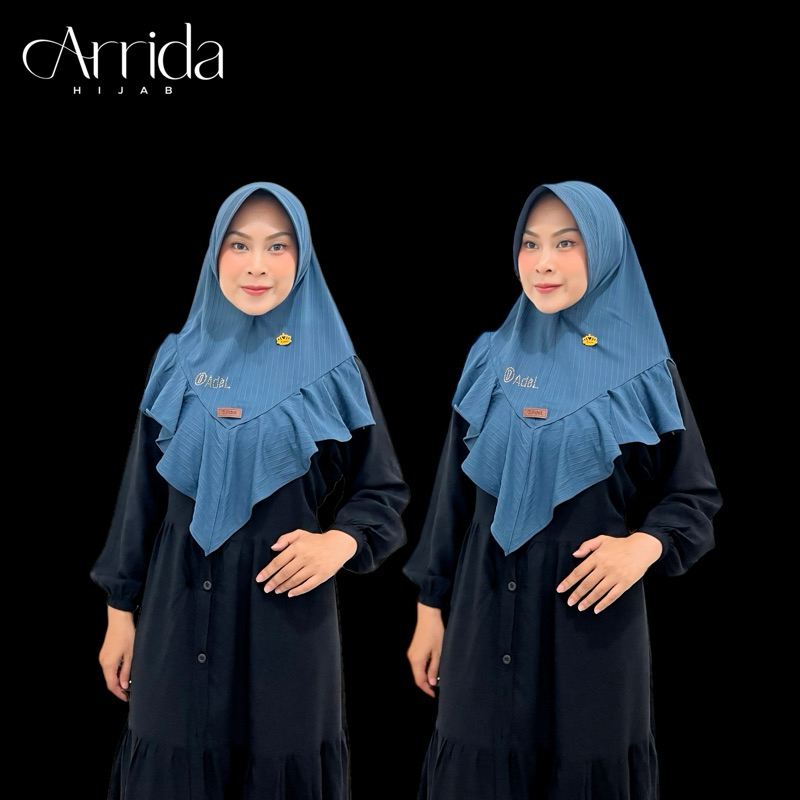 Jilbab Adel Umpak premium / Jilbab instan Adel / Jilbab Adel Mutiara