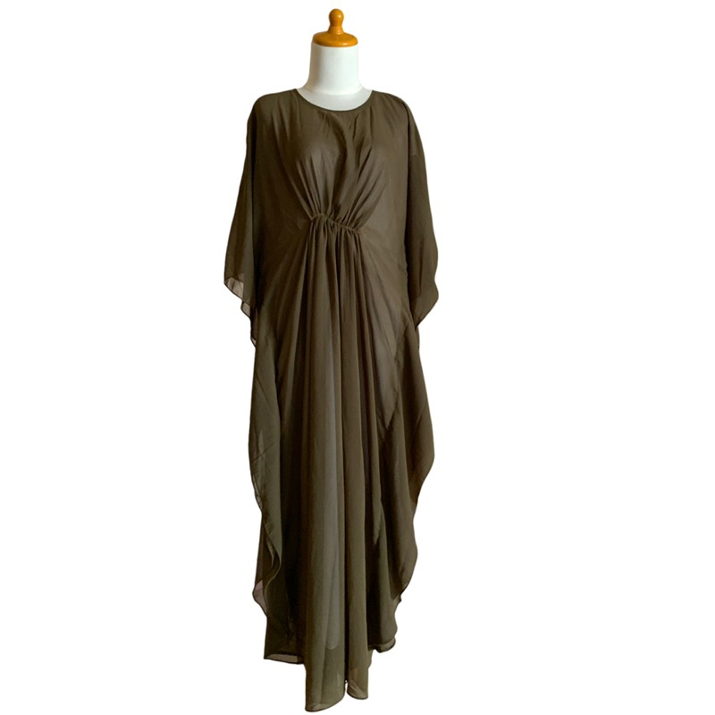 Kaftan / Gamis Kaftan / Kaftan Polosan / Gamis Lebaran / Dress Kondangan