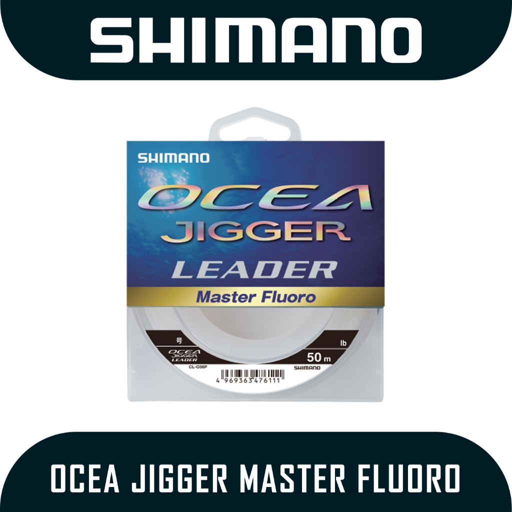 Senar Pancing Leader Merk Shimano Ocea Jigger Master Fluoro