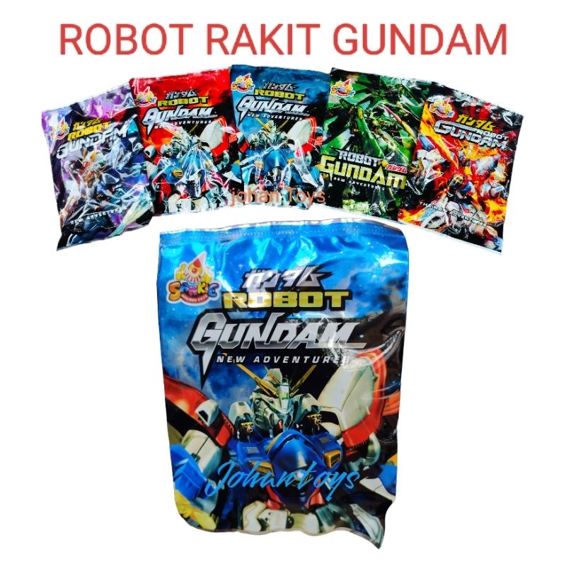 Rakitan Robot Gundam isi 20 Pcs Grosir ( DTK )