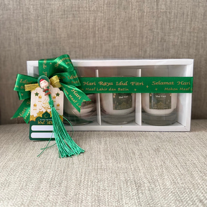 

Hampers lebaran / hampers idul fitri parcel lebaran / parcel idul firti / souvenir lebaran / souvenir lilin aromaterapi