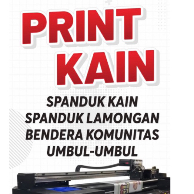 JASA CETAK KAIN BENDERA / CETAK BENDERA PRINTING / CETAK UMBUL"