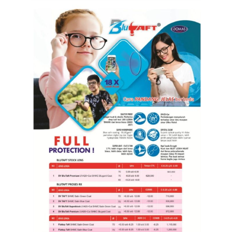 LENSA SV TAFF Policarbonate Airwear Domas