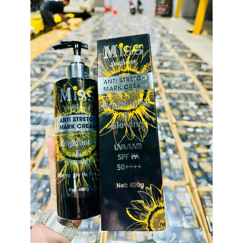 NEW PACKAGE miss sunflower body lotion original thailand (silver)