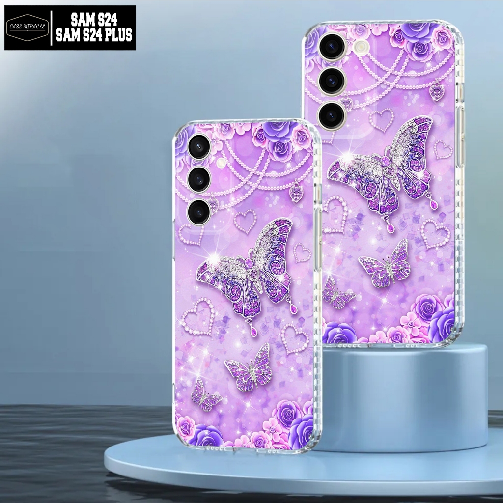 Case SAMSUNG S24 / SAMSUNG S24 PLUS - Casing SAMSUNG S24 / SAMSUNG S24 PLUS Terbaru Case Miracle [ M
