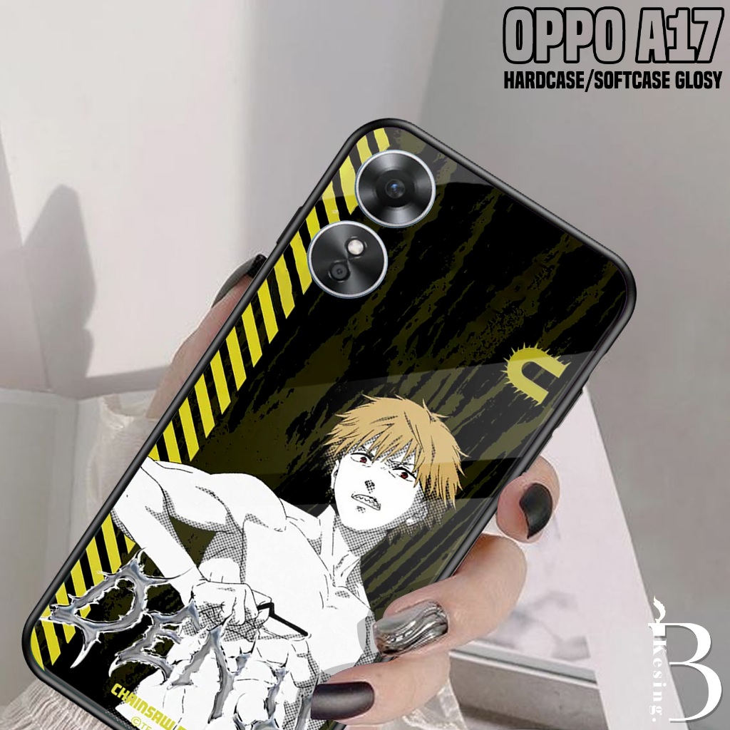 Case Oppo A17 - Casing Hp Oppo A17 Motif Chainsaw - Silikon Hp Oppo A17 - Kesing Hp Oppo A17 - Softc