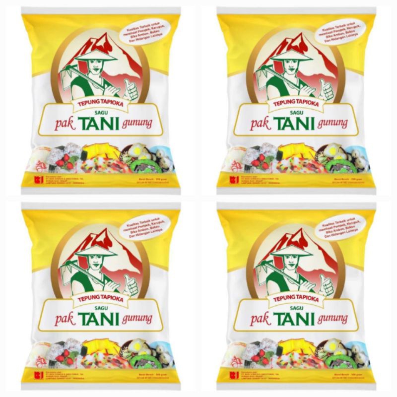 

Tepung Tapioka Sagu Pak Tani Gunung 500 Gram