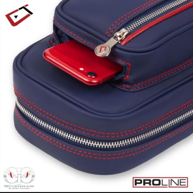 Cuetec Proline 4x8 Soft Case / Tas Stik Biliar