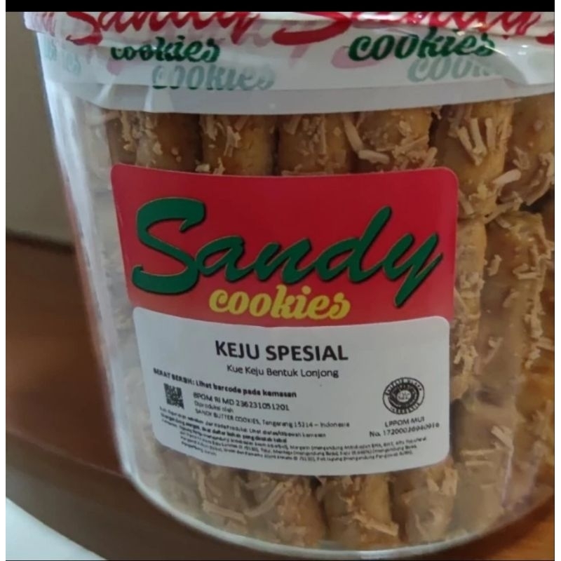 

Sandy cookies Keju Special