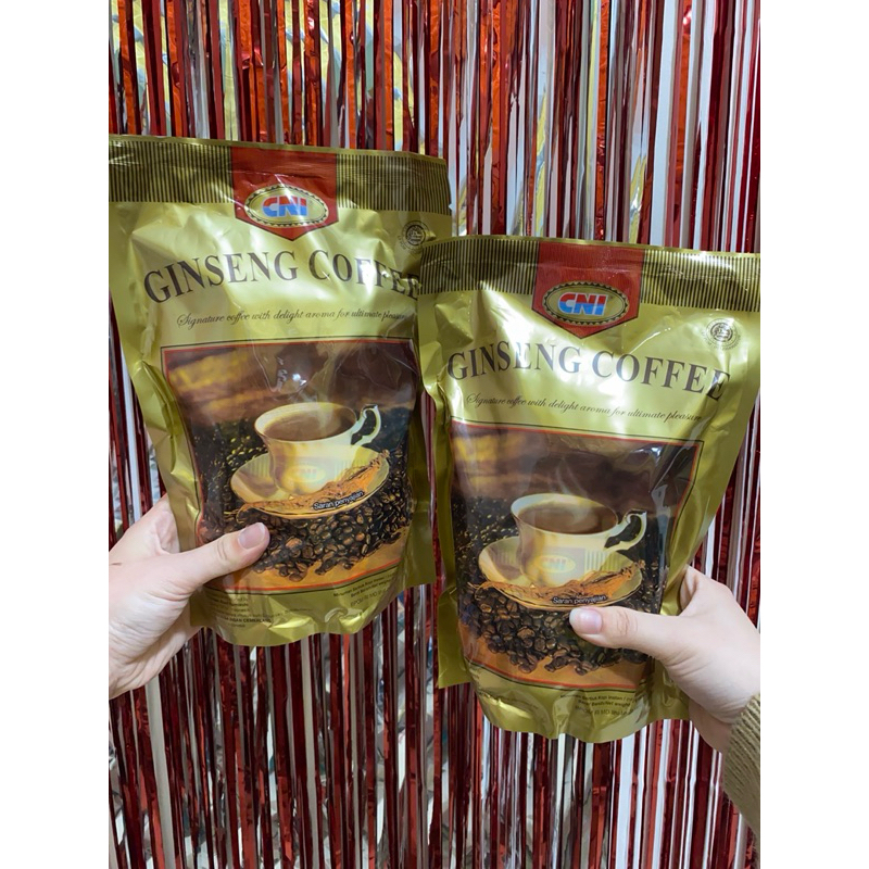 

(PROMO BUNDLE) FREE MASKER KOREA CNI KOPI GINSENG ORI READY STOCK 2 POUCH @ ISI 20 SACHET | Instant Coffee Gingseng Premium Penambah Stamina