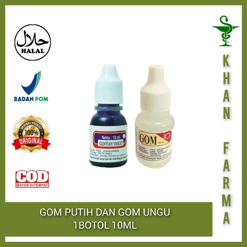 OBAT SARIAWAN GOM GENTIAN VIOLET