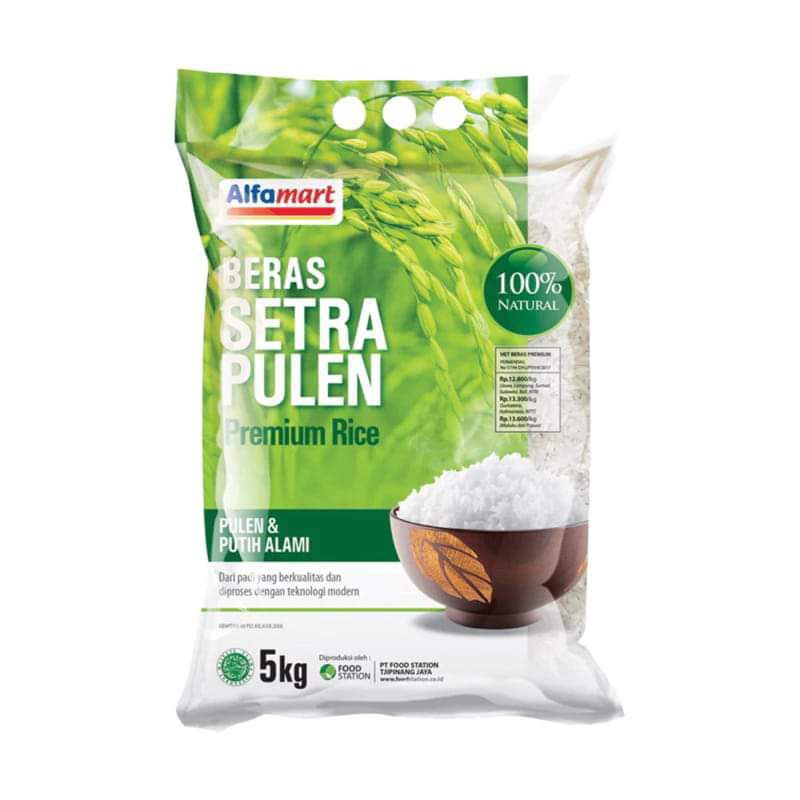 

BERAS SENTRA PULEN 5kg MERK ALFA