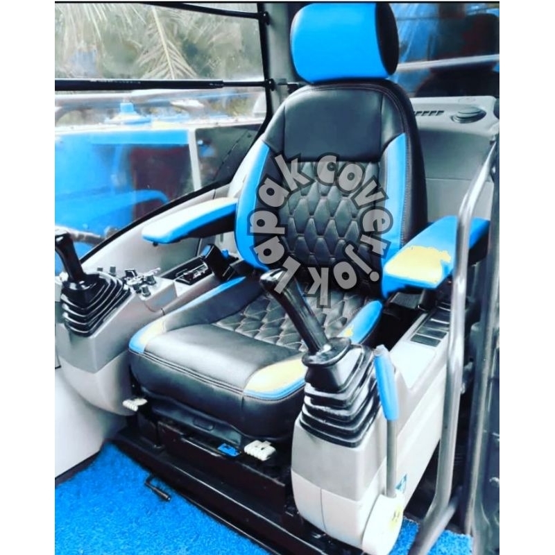 sarung jok komatsu pc100 /sarung jok alat berat / sarung jok beko / kobelco-8 -10