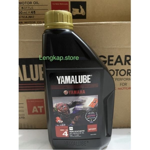 YAMALUBE SPORT 1L YAMALUBE SPOR 1 L ORIGINAL 100% OLI YAMALUBE SPORT 1 LITER ORIGINAL