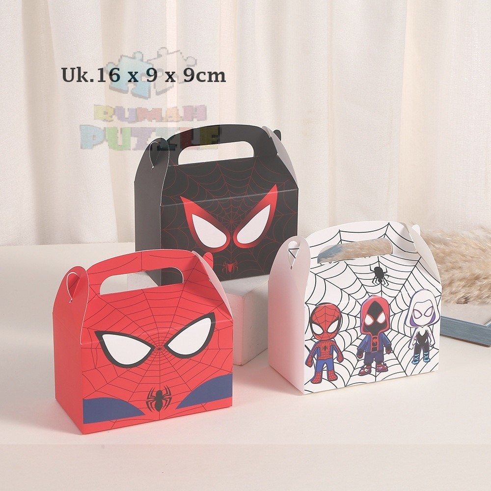 

Box Kue Spiderman / Box Hampers / Box snack / Box Souvenir