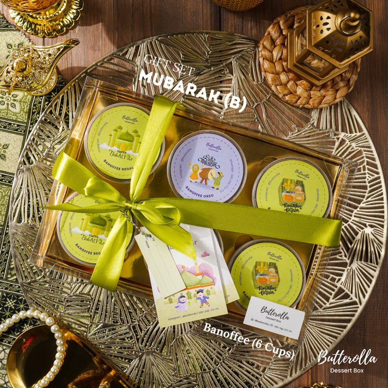 

HAMPERS LEBARAN IDUL FITRI | Mubarak Gift Set (B) | Butterolla Dessert Surabaya