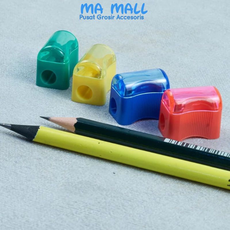 

Rautan Serutan Pensil Warna Warni Sharpener Pencil A49