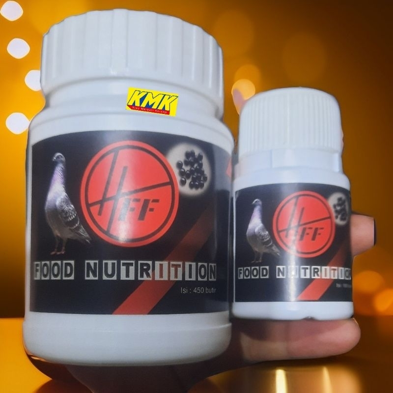 HFF FOOD NUTRITION/IDEAL HFF isi 450Butir Kemasan Hemat Lebih Banyak bonus nya ( Ideal Versalaga Ide