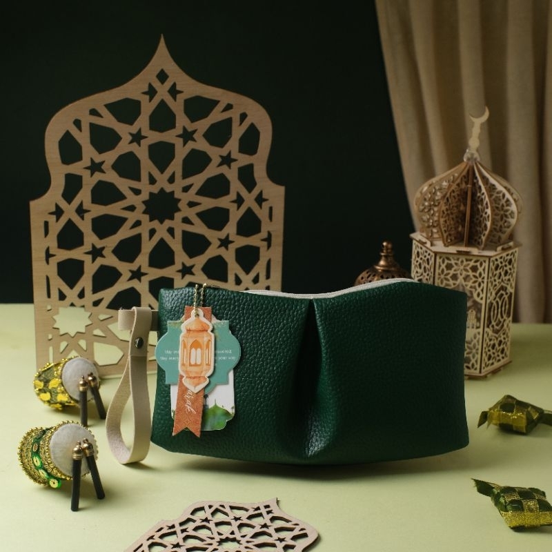 

packaging Hampers Idul fitri goodie bag Hampers dompet tasbih souvenir dompet Yasin