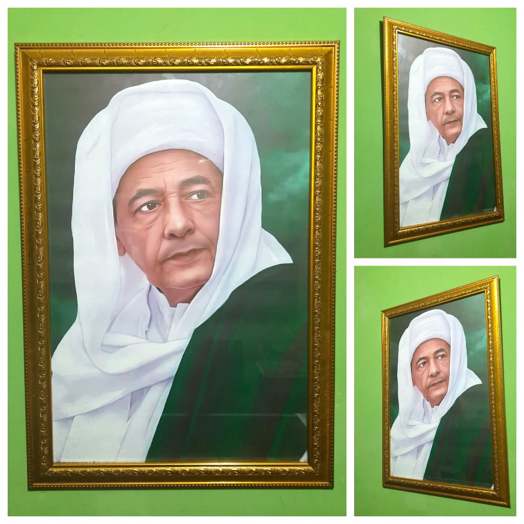 Gojek - Bingkai Foto I Bingkai Kaca I Habib I Ulama I Ustad I Large Format I 40x60 cm