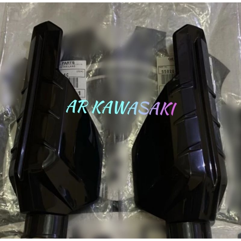 COVER SHOCK DEPAN KAWASAKI KSR 110 KANAN-KIRI ORIGINAL