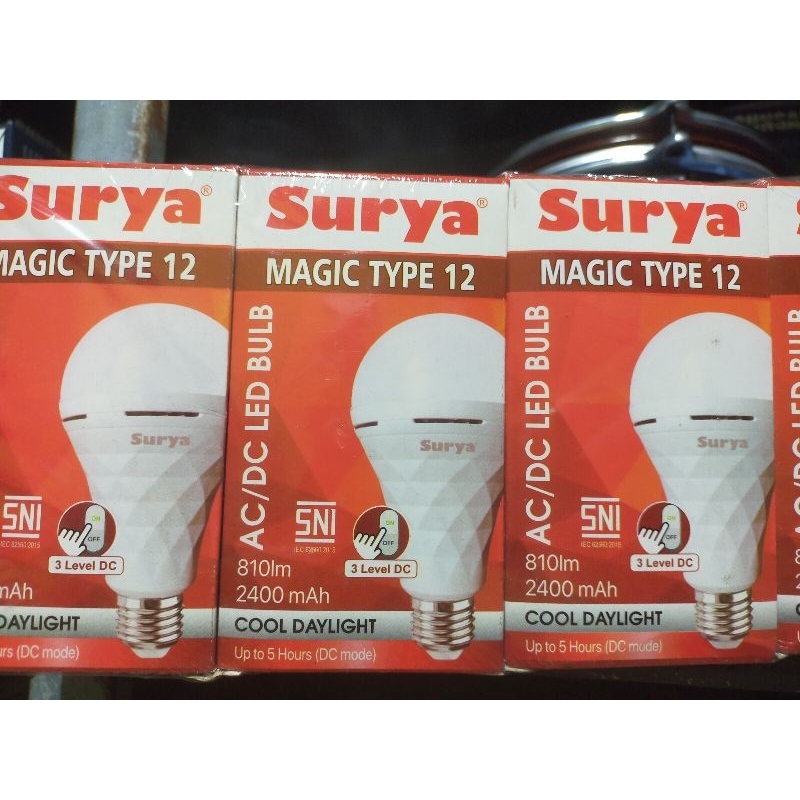 Lampu emergency Surya 12 watt